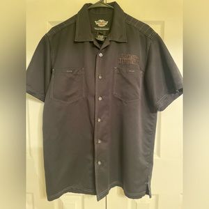 Men’s Harley Davidson button down shirt